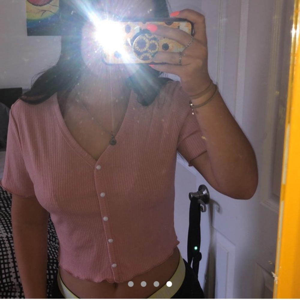 Pretty pink blouse